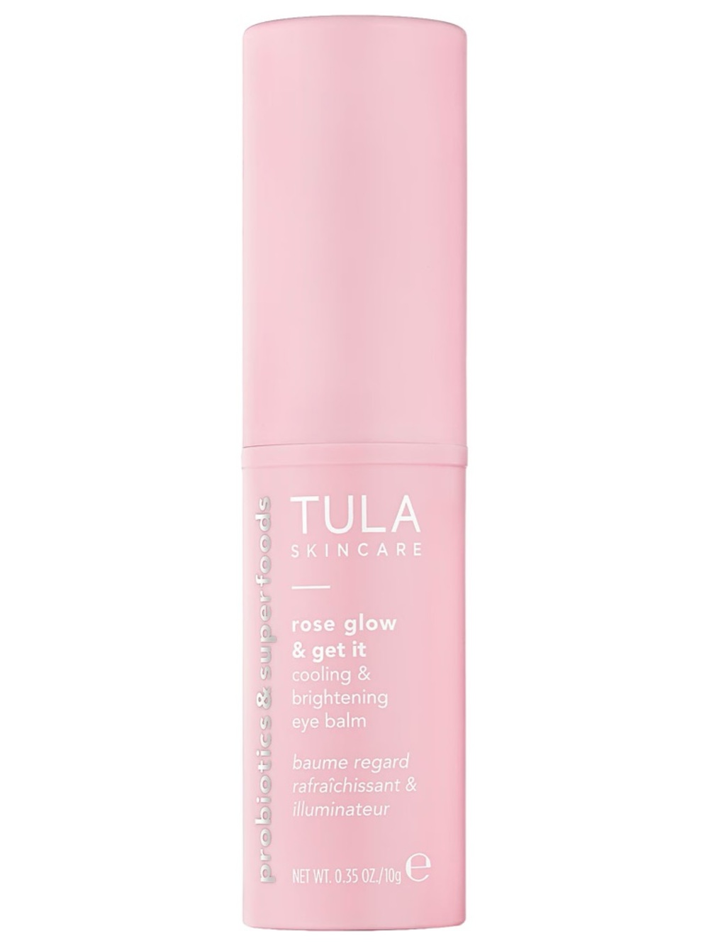 Tula Skincare Rose Glow + Get It Cooling & Brightening Eye Balm